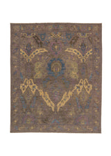 36065 Oriental Rug Pakistani Handmade Area Transitional 8'2'' x 9'8'' -8x10- Gray Purple Brown Oushak Design