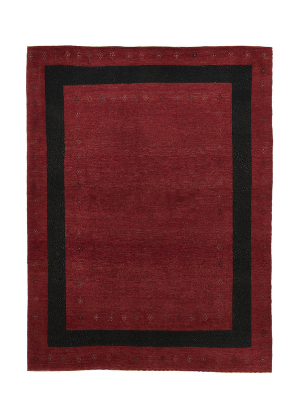 36075 Persian Rug Gabbeh Handmade Area Tribal 4'10'' x 6'8'' -5x7- Red Open Design