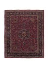 9888 Persian Rug Mashhad Handmade Area Traditional 10'0'' x 12'2'' -10x12- Red Floral Design